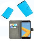 HTC-10-smartphone-hoesje-book-style-wallet-case-turquoise