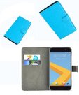 HTC-10-smartphone-hoesje-book-style-wallet-case-turquoise