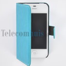 Apple iPhone SE Smartphone hoesje Book Style Wallet Case - Turquoise