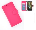 Motorola-Moto-e-3rd-gen-smartphone-hoesje-book-style-wallet-case-roze