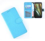Motorola-Moto-e-3rd-gen-smartphone-hoesje-book-style-wallet-case-turquoise