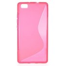 Huawei-P8-smartphone-hoesje-TPU-Siliconen-Case-S-Style-Roze