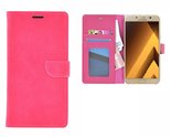 Samsung-Galaxy-A5-(2017)-smartphone-hoesje-wallet-book-style-case-roze