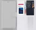 Sony-Xperia-X-Compact-smartphone-hoesje-wallet-book-style-case-wit