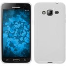 Wit S-line TPU Hoesje voor Samsung Galaxy J3 
