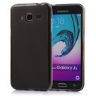 Zwart TPU Siliconen Hoesje voor Samsung Galaxy J3 