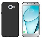 TPU Hoesje voor Samsung Galaxy C7 Pro - Zwart