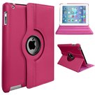 Apple iPad Pro 12.9 Beschermhoes 360° draaibare case cover - Roze