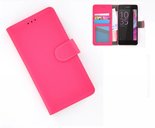 Roze-Bookcase-wallet-portemonnee-hoesje-voor-Sony-Xperia-XZs