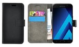 Zwart-effen-wallet-book-style-case-hoesje-voor-Samsung-Galaxy-C5-Pro