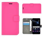 Huawei-P10-Roze-effen-bookstyle-wallet-case-hoesje