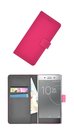 Roze-Luxe-Bookcase-Wallet-hoesje-voor-Sony-Xperia-XZ-Premium