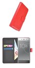 Rood-Luxe-Bookcase-Wallet-hoesje-voor-Sony-Xperia-XZ-Premium