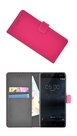 Roze-Luxe-Bookcase-Wallet-hoesje-voor-Nokia-5