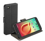 Alcatel-A5-LED-Hoesje-Bookstyle-Y-Wallet-Case-Zwart