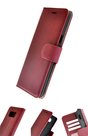 Echt-Leder-Bordeauxrood-Wallet-Bookcase-Pearlycase-Hoesje-voor-Samsung-Galaxy-S8