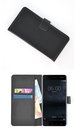 Zwart-Luxe-Bookcase-Wallet-hoesje-voor-Nokia-6