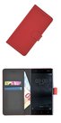 Rood-Luxe-Bookcase-Wallet-hoesje-voor-Nokia-3