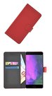 Rood-Luxe-Bookcase-Wallet-hoesje-voor-OnePlus-5