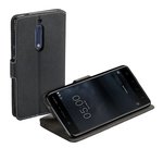 Nokia-5-Hoesje-Luxe-Bookstyle-Y-Wallet-Case-Zwart