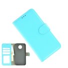 Wallet-bookcase-turquoise-fashion-hoesje-voor-Motorola-Moto-G6-Plus