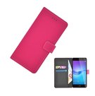 Wallet-bookcase-luxe-effen-roze-hoesje-voor-Huawei-Y5-2017