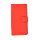 Wallet-bookcase-luxe-effen-rood-Nokia-8-hoesje