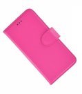 Wallet-bookcase-luxe-hoesje-Samsung-Galaxy-J3-2017-effen-roze