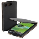 Flipcase Flipcover hoesje voor Sony Xperia XZ1 Compact - Eco Zwart