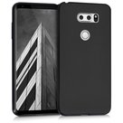 Zwart tpu siliconen case hoesje voor LG V30