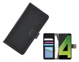 Fashion Zwart Wallet Bookcase Hoesje Huawei Mate 10 Lite