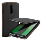 Luxe Flipcase Cover Hoesje voor Huawei Mate 10 Lite - Eco Zwart