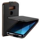 Luxe Puleder Flipcase Cover Hoesje voor LG V30 - Eco Zwart