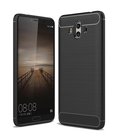 Zwart Hybrid Carbon Look TPU Hoesje voor Huawei Mate 10 Pro 