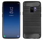 Zwart-Hybrid-Carbon-TPU-Hoesje-voor-Samsung-Galaxy-S9