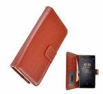 Wallet-Bookcase-Hoesje-voor-Sony-Xperia-L2-Fashion-Bruin