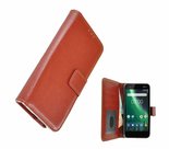 Wallet-Bookcase-Hoesje-voor-Nokia-2-Fashion-Bruin