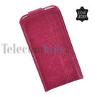 Apple Iphone 5/5S/SE Echt Leder Flip case P hoesje Bordeaux