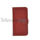Apple,iphone,5c,portemonnee,book,style,wallet,case,bruin