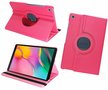 Samsung-Galaxy-Tab-A-10.1-2019-(T510-T515)-Hoes-Pearlycase..-Kunstleder-Hoesje-360°-Draaibare-Book-Case-Bescherm-Cover-Roze