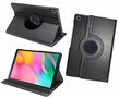Samsung-Galaxy-Tab-A-10.1-2019-(T510-T515)-Hoes-Pearlycase..-Kunstleder-Hoesje-360°-Draaibare-Book-Case-Bescherm-Cover-Zwart