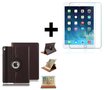 iPad-10.2-(2019)-Hoes-Pearlycase..-Kunstleder-Hoesje-360°-Draaibare-Book-Case-Bescherm-Cover-Hoes-Bruin-+-Screenprotector-Tempered-Glass