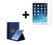 iPad-Air-2019-(105)-hoes-Pearlycase..-Kunstleder-Hoesje-360°-Draaibare-Book-Case-Bescherm-Cover-Hoes-Blauw-+-Screenprotector-Tempered-Glass