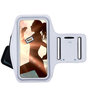 Oppo-Reno-3-hoes-Sportarmband-Hardloopband-hoesje-Wit-Pearlycase