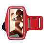 Oppo-Reno-3-hoes-Sportarmband-Hardloopband-hoesje-Rood-Pearlycase