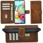 Samsung-Galaxy-A71-A71s-hoes-Echt-Leer-Wallet-Bookcase-hoesje-cover-Cognac-Bruin-Pearlycase