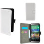 HTC-One-Mini-2-Wallet-Book-Case-hoesje-Slim--Wit