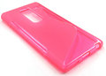 Lg,class,hoesje,silicone,case,roze