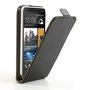 HTC-One-S9-smartphone-hoesje-lederlook-flip-case-zwart