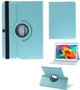 Pearlycase...-Kunstleder-Hoesje-360°-Draaibare-Book-Case-Bescherm-Cover-Hoes-Turquoise-voor-Samsung-Galaxy-Tab-S5e-10.5-T720-T725